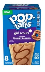 2 Pack Pop Tarts Girls Scout Frosted Coconut Caramel