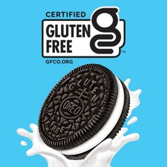 OREO Double Stuf Gluten Free Cookies 12.47 oz Chocolate Sandwich Cookies