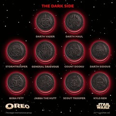 Star Wars Oreo Cookies Special Limited Edition Dark OR Light 10.68oz New