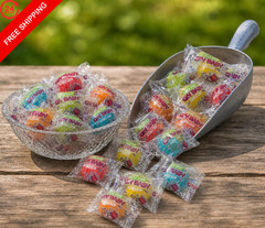 Cry Baby Extra Sour Bubble Gum, 1.5 lb, Assorted Fruit 1 Count (Pack of 1)