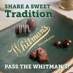 WHITMAN’S SAMPLER Assorted Milk & Dark Chocolate Candy 36oz 72 Count