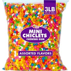 Mini Chiclets Gum – 3 Pounds – Fruity Tabs Chicklets – Gumball Candy M
