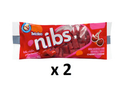 Twizzler NIBS Cherry Candy (75 g) – Pack of 2 – FROM CANADA