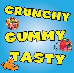 NERDS Rainbow Gummy Clusters Candy, Crunchy and Chewy, 18.5 oz Bag