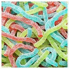 Haribo Gummi Candy, Z!NG Sour S’ghetti, 5-Ounce Bags [Pack of 1]