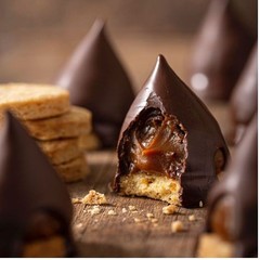2-Pack Cachafaz Conitos – Chocolate Covered Dulce de Leche Cones – 6 Un Each