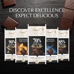 Luxurious EXCELLENCE 85% Cocoa Dark Chocolate Bar – Ideal for Baking & Gifts