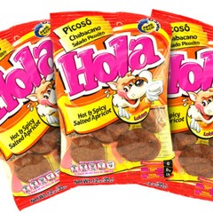 3x Hola Chabacano Hot & Spicy Salted Apricot 1.2-oz each bags
