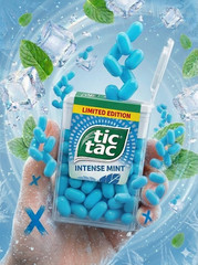 New Limited Edition Tic Tac Intense Mint flavoured mint [Pack of 24] 13g INDIA