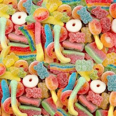 Assorted Sour Mix Gummy Candy, 2 Pound Pack