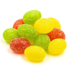 Sanded Assorted Fruit Drops – Old Fashioned Hard Candy Fruity Sweet Treats