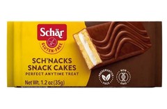 Schar – Gluten Free Sch’nacks, Shelf Stable Cream Filled Snack Cakes – 10 Pack