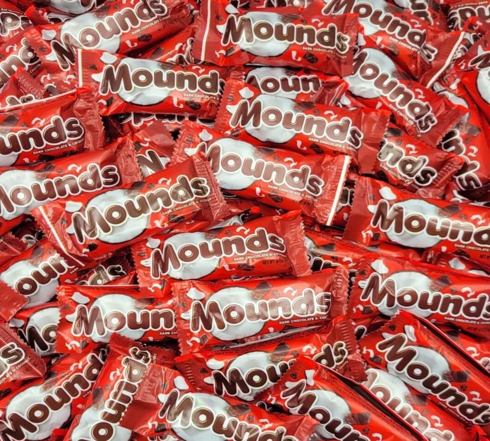 MOUNDS DARK CHOCOLATE COCONUT MINI BAR In Pounds Bag BULK VALUE PRICE PICK NOW!!
