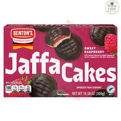 Benton’s Jaffa Cakes Raspberry and Orange 10.58 oz 2 Box Bundle European Cookies