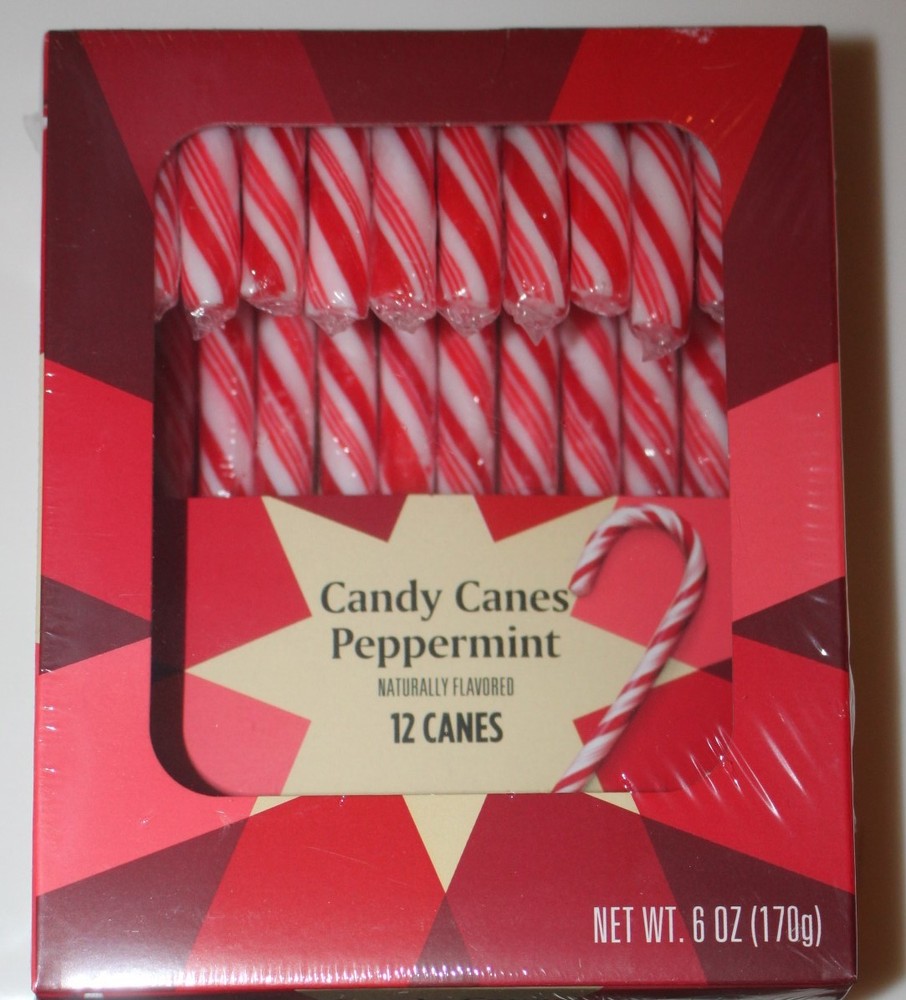 Joybrite (10-PACK) Peppermint Candy Canes – ( 120 ) Individually Wrapped 60 oz