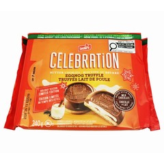 Leclerc Celebration Eggnog Truffle Butter Cookies, 240g/8.5 oz