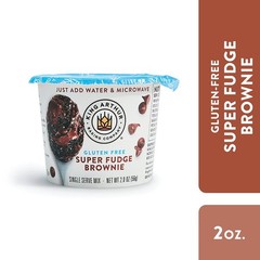 Gluten-Free Fudge Brownie Mix, Non-GMO, Kosher, Single Serve (Pack of 12)