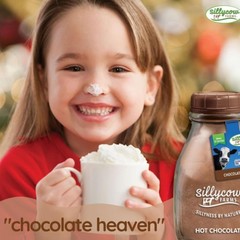 Sillycow Farms Truffle Hot Chocolate Mix 16.9 Oz Gluten Free Gift Idea