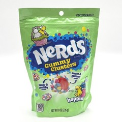Nerds Gummy Clusters Easter 8oz Resealable Bag Sweet Tangy Crunchy Candy BB 8/26