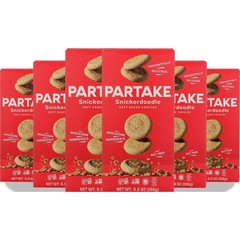 Snickerdoodle Soft Baked Cookies By Partake 5.5 Oz 6 Pack