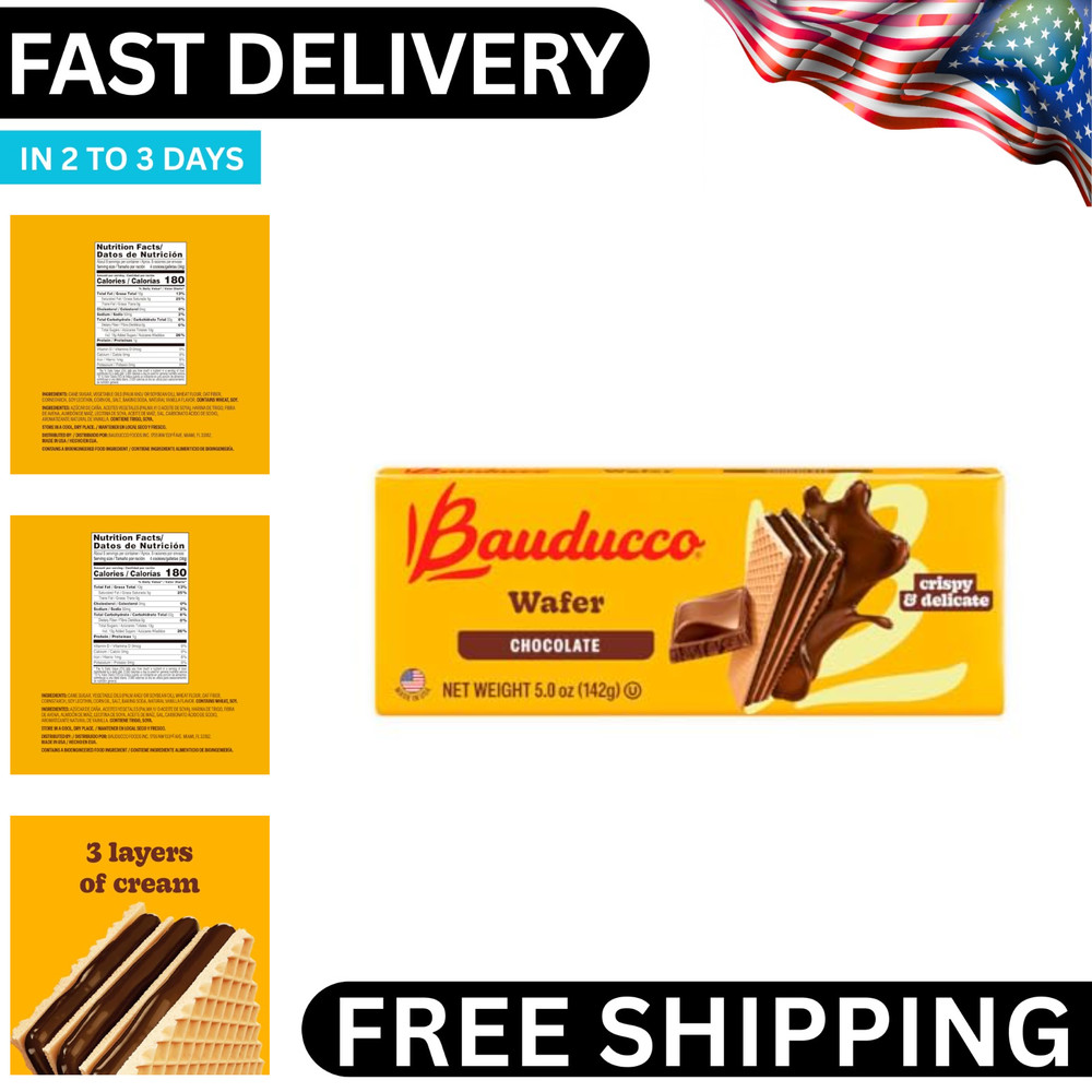 Chocolate Wafers – Crispy Wafer Cookies with 3 Delicious, Indulgent, Delicious..