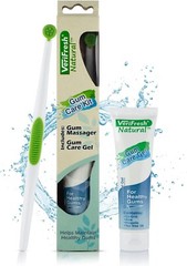 Patented All-Natural Gum Care System: Massager & Soft Gel for Long-Term Health