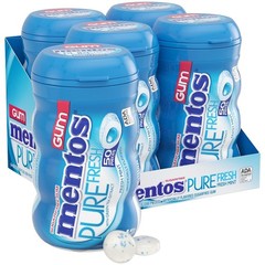 Mentos Pure Fresh, Sugar-Free, Chewing Gum with Xylitol, Fresh Mint 200 or 80