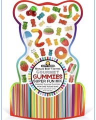 2 Pack Of Happy Yummies Worlds Best Tasting Gourmet Gummies Super Fun Mix 16oz.