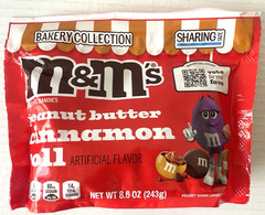 🔥 New Limited BAKERY COLLECTION M&Ms PEANUT BUTTER CINNAMON ROLL Bag 8.6oz
