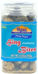 Rani Hing (Asafetida) Bites 5.25oz (150g) Easy Open Top, Resealable Container