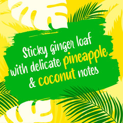 McVitie’s Jamaica Ginger Pineapple & Coconut Sticky Pudding Cake 232g PACK OF 2