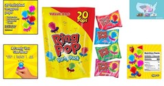 Fun-Filled Bulk Lollipop Pack: 20 Vegetarian-Friendly Assorted Fruity Treats!