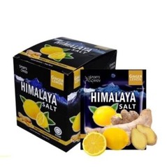 Himalayan Salt Candy Lemon Ginger Mint Throat Soothing Fresh Breath 12 Packs