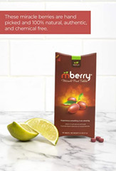 mberry Miracle Fruit Tablets, Single Pack (10 Tablets), Turn Sour into Sweet