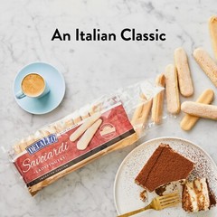 DeLallo Savoiardi Lady Fingers, 7.06 oz., For Tiramisu, Baked In Italy (6-Pack)