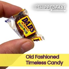 Dad’s Washburn Wrapped Root Beer Barrels 2 lb Old Fashioned Candy 16 oz Candies