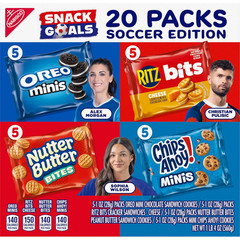 Snacks Variety Pack, OREO Minis, Nutter Butter Bites, CHIPS AHOY! Minis Cookies,
