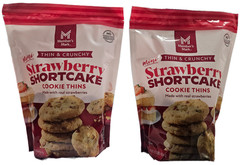 (2) Strawberry Shortcake Cookie Thins ~Limited~ Member’s Mark Brand – 2 lbs
