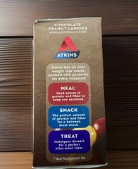 ATKINS ENDULGE CHOCOLATE PEANUT CANDIES, DESERT FAVORITE 0G Sugar 1G Carbs