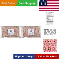 Watermelon Soft & Chewy Candy, 80 oz Bag Pack of 2