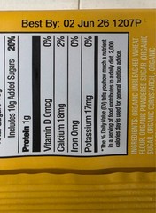 Newman’s Own Organics O’s Vanilla, Vanilla Creme, 13 Ounce 06/02/26