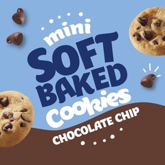 Pillsbury Chocolate Chip Soft Baked Cookies 18Oz Pack Of 9 Mini Treats