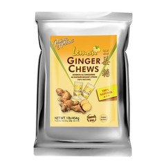 Prince Of Peace Ginger Chews With Lemon 1 Pound Natural Digestive Health Candy