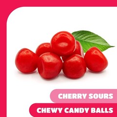 Cherry Sours Candy – 2-Pound Chewy Old-Fashioned Treats