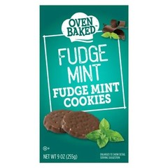 6 Boxes Oven Baked Fudge Mint Cookies 9oz Each Sealed Fast Shipping