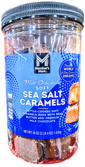 Member’s Mark Milk Chocolate Sea Salt Caramels 36 Oz EXP 10/2026