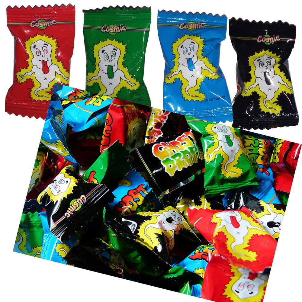 Ghost Drops x 50 Halloween Treats Party Favors Candy Buffet Bulk Lollies