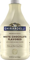 Ghirardelli Premium Sauce White Chocolate Flavored 89.4 Ounce (Pack of 1)