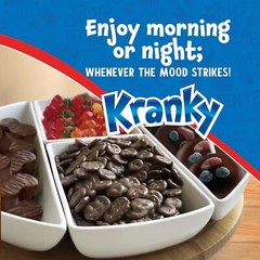 Ricolino Kranky Corn Flakes With Chocolate Flavored Coating, 14.1 Oz, Pack of 10