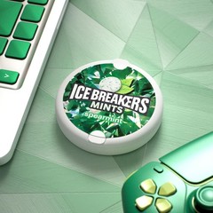 ICE BREAKERS Spearmint Sugar Free Mints Tins, 1.5 oz 8 Count